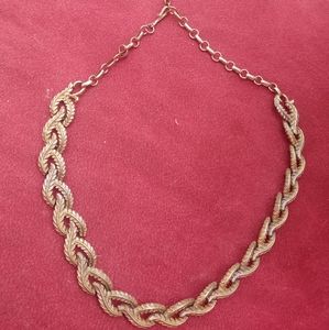 Coro antique costume jewelry necklace